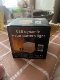 Ночник от USB куб звездное небо LED настольная RGB лампа 16 цветов для спальни и детской + пульт