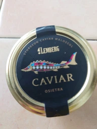 Ікра чорна амурського осетра Lemberg 50 грам