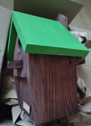 Синичник, скворечник, домик для птиц от "House_for_birds" Зеленый фото от покупателей 3