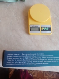 Ваги кухонні електронні SeaBreeze SB-070 сині нержавіюча сталь до 10 кг фото від покупців 4