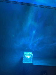 Ночник от USB куб звездное небо LED настольная RGB лампа 16 цветов для спальни и детской + пульт фото от покупателей 2