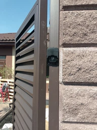 Дзвінок дверний бездротовий з козирком з DOORBELL 5615 з годинником, термометром і показником вологості фото від покупців 19