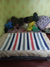 Электропростынь с подогревом 100х160 см, термопростыня односпальная, Electric blanket, в клеточку,арт.1060