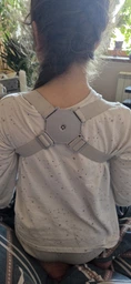 Корсет для спины позвоночника Nuoyi Miao Smart Senssor Corrector умный корректор осанки фото от покупателей 12