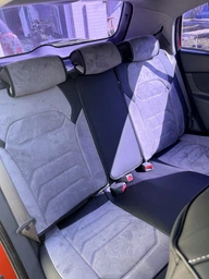 5D Чехлы на сиденья для MITSUBISHI L200 2006-2015 Autovalom Flannel черные с серой вставкою фото от покупателей 17