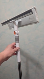 Швабра 2 в 1 для мытья окон RZTK Clean Glass + 1 дополнительная насадка
