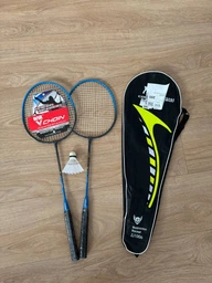 Набор ракетки для бадминтона Newt King Badminton Pro 2 ракетки волан чехол (NE-BD-209GB) фото от покупателей 5