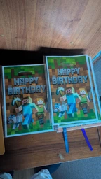 Подарункові Пакети Майнкрафт Minecraft 16х25см 10шт Зелений