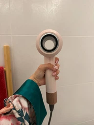 Фен Super Hair Dryer ceramic pop з іонізацією та турборежимом 5 насадок фото від покупців 2