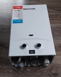 Газовая колонка Mixxus GWH-0112 BASIC WHITE дымоходная 12 л/мин (WH0029) фото от покупателей 2