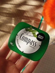 Цукерки Compass Fresh mints без цукру (перечна м'ята), 14 г фото від покупців 1