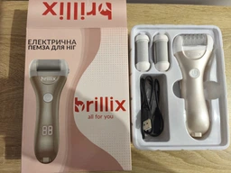 Электрическая пилка электро пемза Brillix mod 2.0 для пяток и ног электропемза аккумуляторная роликовая шлифовальная машинка аппарат терка с функцией самоочищения и аккумулятором фото от покупателей 2