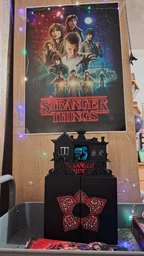 Модульный Раскладной Домик для Фигурок Stranger Things Kinder Joy Funko Pop Stand / Display / Для 24 Фигурок из Сериала Странные Дела фото от покупателей 9