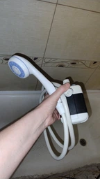 Портативний похідний душ Акумуляторний від USB Компактний туристичний душ із насосом для дачі або природи