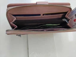 Вертикальний молодіжний гаманець із натуральної шкіри ST Leather Чорний для карт унісекс (bg193fash00)