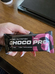 Вуглеводно-протеїновий батончик Scitec Nutrition Choco Pro Bar 55 g Vanilla Frappe