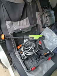 Автомийка акумуляторна високого тиску 40 бар 6в1 бездротова для авто 21V 2 АКБ зі шлангом 5 м та кейсом фото від покупців 12