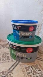 Краска фасадная дисперсионная MGF Eco Fassade M690 матовая белая 20 кг