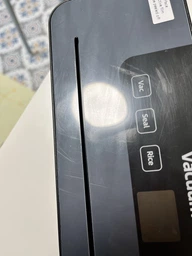 Вакууматор бытовой для продуктов еды с дисплеем и резаком Vacuum Sealer 120W вакуумный упаковщик автоматический + 10 пакетов фото от покупателей 3