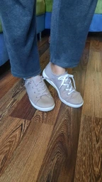 Женские кеды Skechers 38 Бежевый 114150 TPE