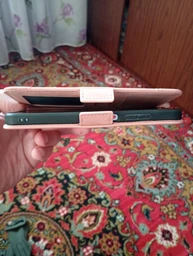 Чохол-книжка з кишеньками Deexe Wallet Stand для ZTE Nubia V70 - Pink фото від покупців 3