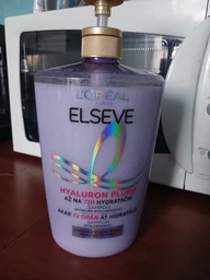 Шампунь-филлер L'Oreal Paris Elseve Hyaluron Plump для волос, нуждающихся в увлажнении и объеме 400 мл (3600524029876​)