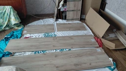 Комод Garant Идея 760 х 1800 2_ЗШ Дуб крафт серый/Сатин (00-00526338) фото от покупателей 5