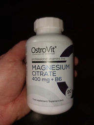Магний цитрат OstroVit Magnesium Citrate 400 mg B6 90 таб
