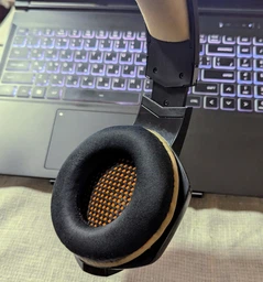 Наушники Real-El GDX-7700 Surround 7.1 Black-orange (EL124100016)