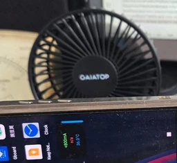 Вентилятор настільний Gaiatop TF30 USB, 3 швидкості, 1м, 5W, black