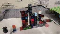 Магнітний конструктор у стилі Minecraft Magnetic BC-00112 200 блоків фото від покупців 7