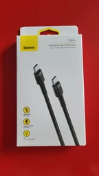 Кабель Baseus Cafule Type-C 3A PD 2.0 60W Flash Charging 2.0 м Red/Black (CATKLF-H91) фото от покупателей 2