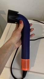 Профессиональный фен для волос Hair Dryer + насадка, 1600 Вт синий ( Supersonic HD18 )