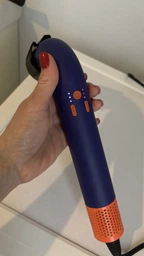 Профессиональный фен для волос Hair Dryer + насадка, 1600 Вт синий ( Supersonic HD18 ) фото от покупателей 1