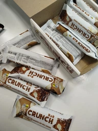 Протеїновий батончик без цукру "Шоколад та молочна карамель" Crunch Bar, 50 г