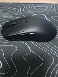Беспроводная магнитная мышь Ajazz AJ159 APEX PAW3950 400 мАч RGB Голубой фото от покупателей 3