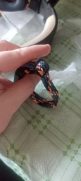 Ремешок тканевый MRK Braided Loop для фитнес браслета Mi Smart Band 9 Active с металическим регулятором длины Black and White (mrk6138) фото от покупателей 1