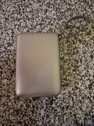 Повербанк 10000 mAh 22.5W Foneng PX115 с LED дисплеем и быстрой зарядкой PD/QC USB-C порт встроенный кабель Type-C lightning универсальный мощный портативный повер банк 10 000 power bank павербанк для телефона iPhone Samsung роутера планшета серый фото от покупателей 6