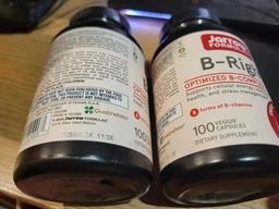 Комплекс витаминов группы B Jarrow Formulas B-Right 100 вегетарианских капсул (790011010067)