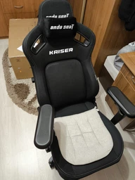 Геймерське крісло Anda Seat Kaiser 4 V2 Ash Fabric Size XL Grey (AD12YDDC-XLL-20-G-CF-03) [167647] фото від покупців 5