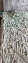 Ковдра Овеча Вовна Зима Ісландія Дуже тепла Leleka-Textile 140х205 Полуторний фото від покупців 2
