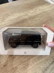 Модель автомобіля Mercedes-Benz G-class (W465) 2024 Obsidian Black Metallic by Norev, Scale 1:43