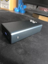 Повербанк 30000mAh 22.5W Remzona Extrinity Metal 30X с быстрой зарядкой PD Quick Charge 3.0 Fast Charge УМБ для телефона айфона роутера планшета LED дисплей портативный + кабель USB-A USB-C фото от покупателей 7