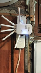 Wi-Fi ретранслятор усилитель до 300м² для роутера 300Мб/с, двухдиапазонный 2.4G + 5G вай фай ретранслятор усилитель сигнала - WIFI повторитель с LAN портом - расширитель покрытия сети фото от покупателей 10