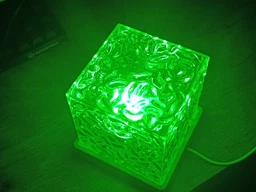 Ночник от USB куб звездное небо LED настольная RGB лампа 16 цветов для спальни и детской + пульт