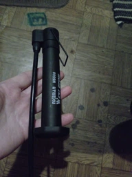 Велосипедный насос ручной с насадками West Biking 80 PSI мини насос для велосипеда мяча шин круга надувного матраса шариков компактный велонасос с креплением Черный 73573 фото от покупателей 2