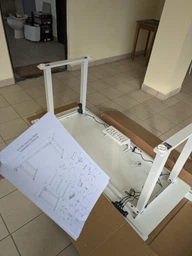 Стіл з електро-регулюванням висоти Двомоторний White Flexi Desk 160x65 см 27897 фото від покупців 9