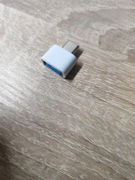 Адаптер Переходник Type-C на USB-A OTG для компьютера, ноутбука, планшета, смартфона, Huawei, Honor, Xiaomi, Samsung, OPPO, Redmi, Realme 573 Белый