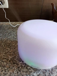 Увлажнитель воздуха ночник аромадиффузор ультразвуковой для дома с led подсветкой на 7 цветов и пультом 500 мл фото от покупателей 8