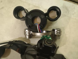Налобний ліхтар Чорний на 3 LED промені 2 акумулятори 18650 + USB нічник в комплекті фото від покупців 1